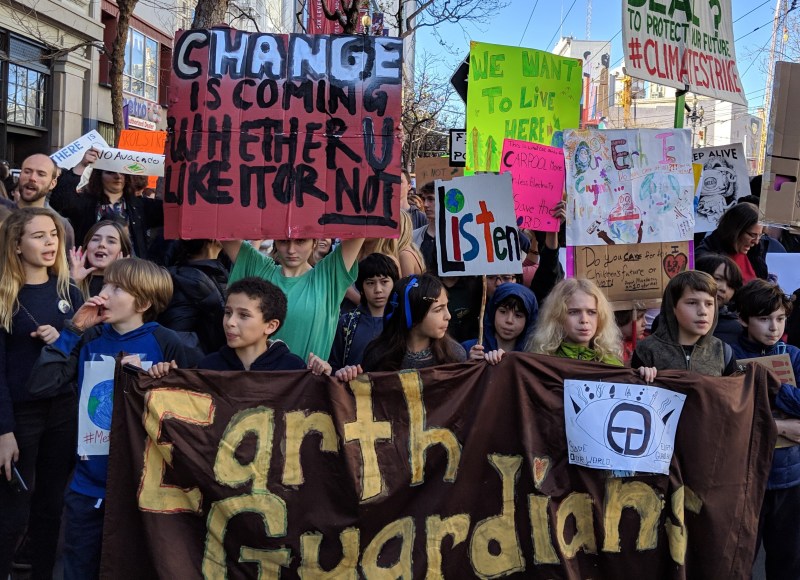 We've been here before: The Youth Climate Strike in San Francisco in March 2019. Image: Intothewoods7 via Wikimedia