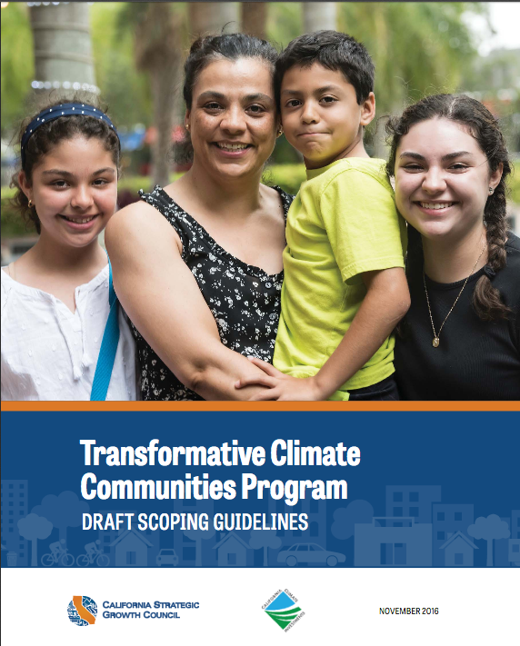 Early Draft of Transformative Climate Communities Guidelines Released