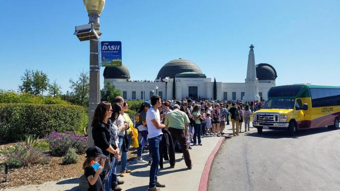 Eyes on the Street: Griffith Observatory Parking Lot and Shuttle