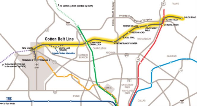 Dallas Confronts the Dilemma: Build Transit for the Burbs, or Build Transit People Will Use