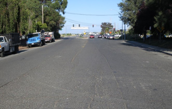 Bike Lane Gap in Menlo Park Bay Trail Route
