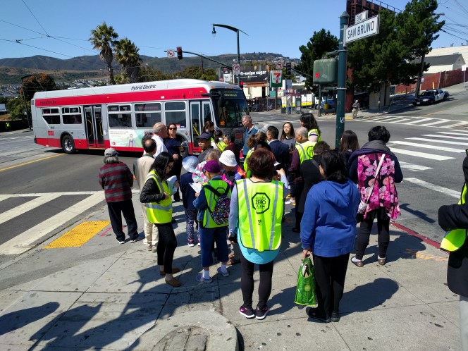 Visitacion Valley Seniors Take to the Streets