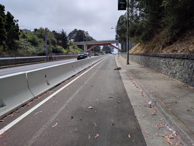 Eyes on the Street: San Jose Ave Gets Concrete Barrier