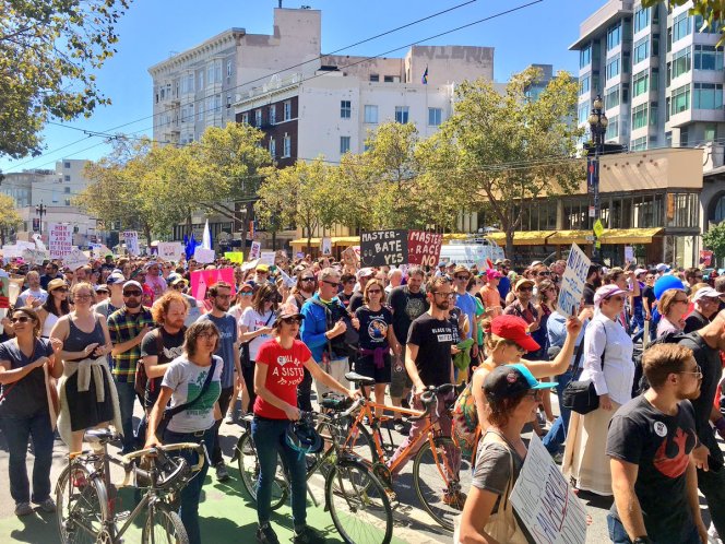 Weekend of Protests in the Street