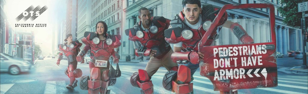 CA OTS “Safety” Campaign Blames Pedestrian Victims Killed By Drivers