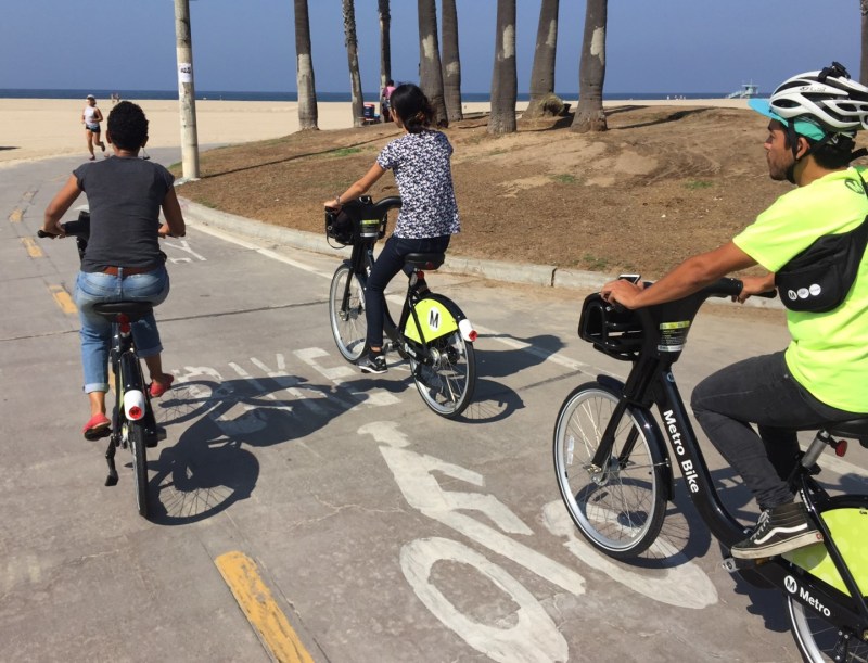 Metro Bike Share Opens in Venice, Santa Monica
