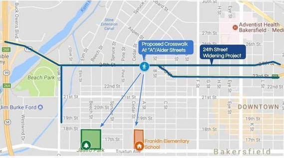 Bakersfield Is Hoping Pedestrians Will Just Go Away