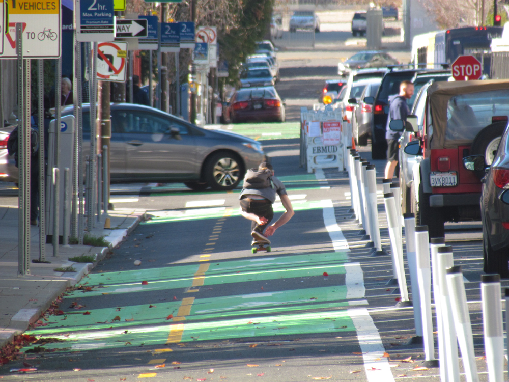 Berkeley’s Bancroft Way Gets a Nod on “Best Bikeways of 2017” List