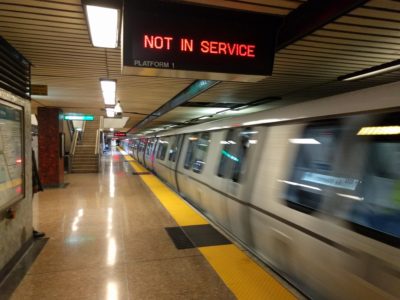 New BART Train Goes into Service–but a Glitch Arises