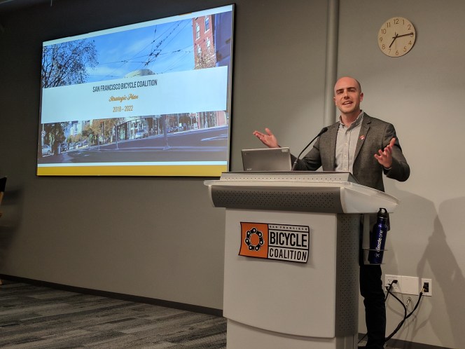 SF Bike Coalition Kicks off Plans for 2018