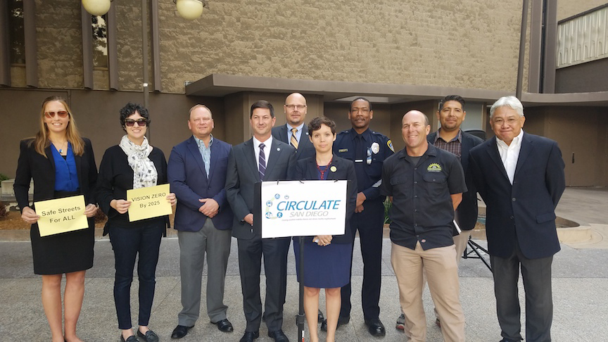 City of San Diego Announces Commitment to Its First Vision Zero Improvements