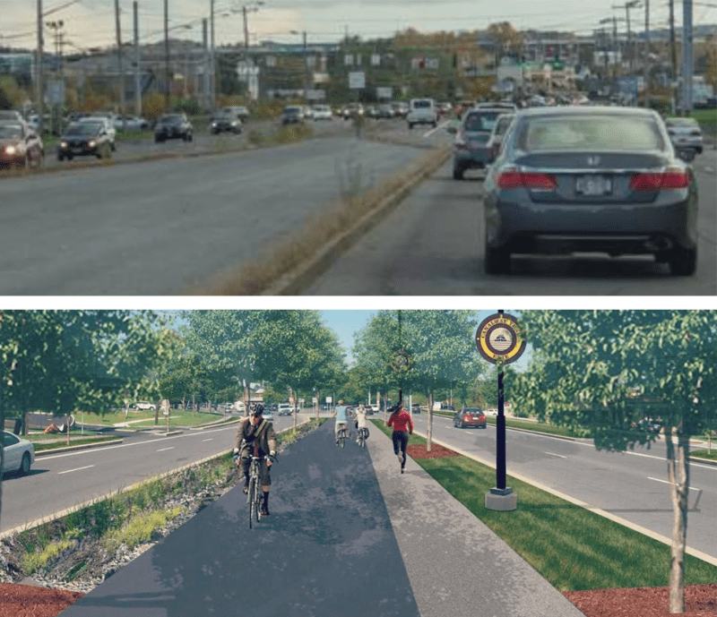 A New Approach to Retrofitting a Dangerous Suburban Road