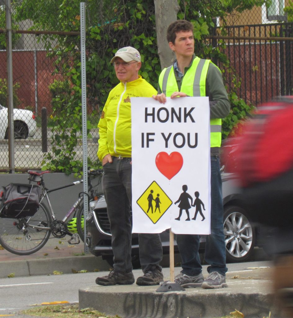 Calling Attention to a Dangerous Crossing in Berkeley