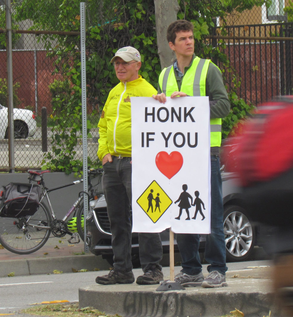 Calling Attention to a Dangerous Crossing in Berkeley