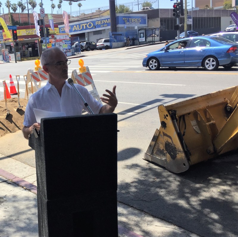 L.A. City Councilmember O’Farrell Breaks Ground on Beverly Blvd Safety Improvements