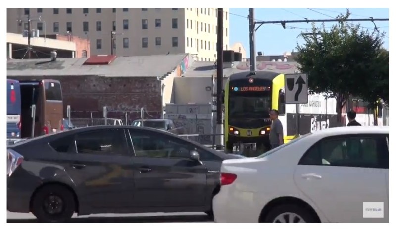 The Problem With the Metro Blue/Expo Light Rail Is… Cars