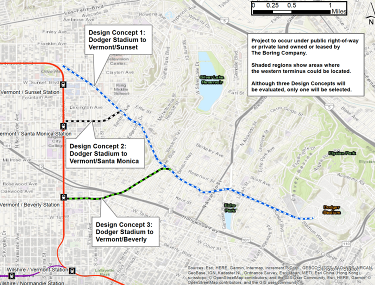 Some Thoughts on The Boring Company Dodgers Stadium Tunnel Proposal
