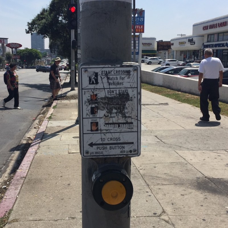 Luke Klipp: Pedestrian Beg Buttons Exist to Serve People in Cars