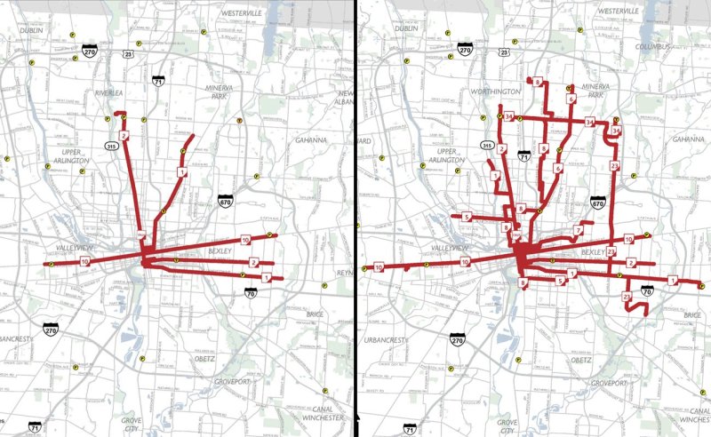 Colts Bus Map System The Columbus Bus Network Redesign Boosted Ridership - Streetsblog ...