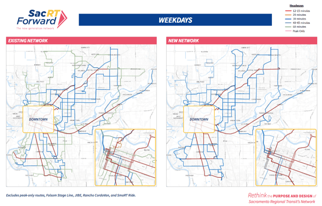Sacramento Is Reworking its Bus Network