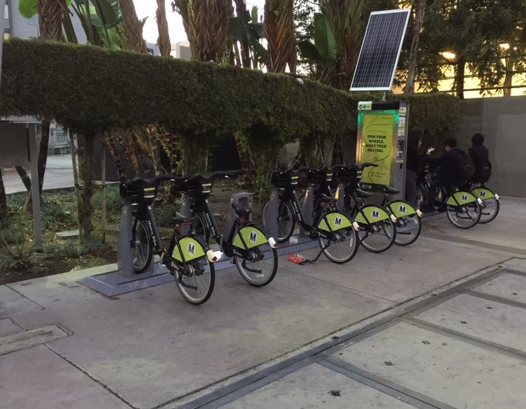 Eyes on the Street: Metro Bike Share Arrives in Koreatown (More Please!)