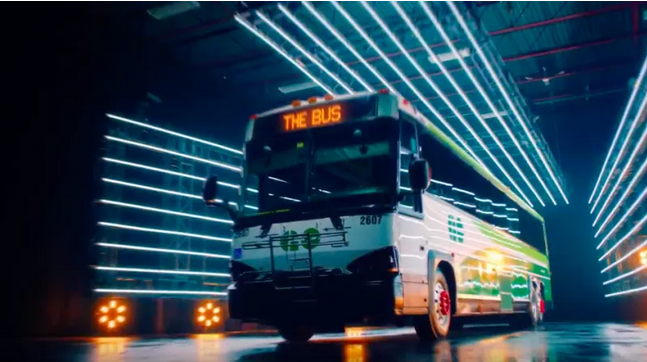 Finally, a Commercial for Buses that Delivers