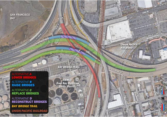 Advocates Want Protected Bike Lanes to Mitigate Caltrans Ramp Construction