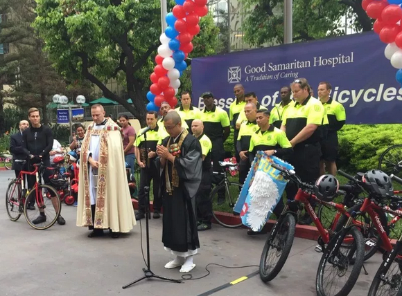 Good Samaritan Hosts 16th Annual Blessing of the Bicycles