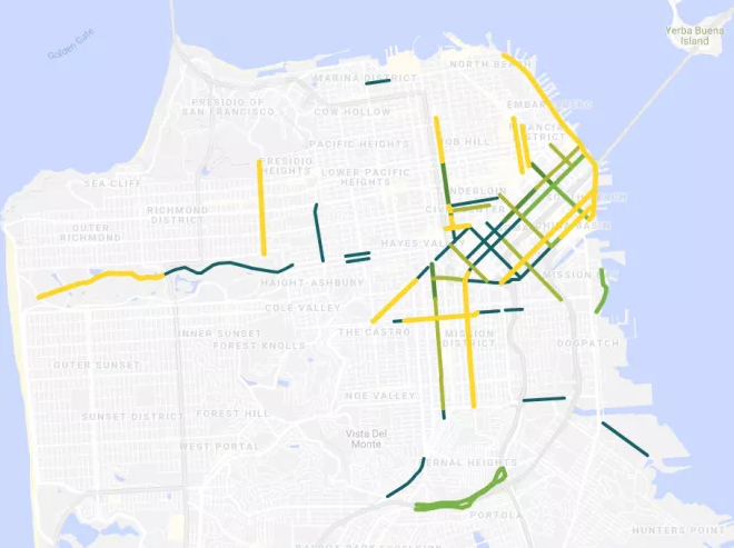 20 More Miles of Protected Bike Lanes in the Next Two Years?