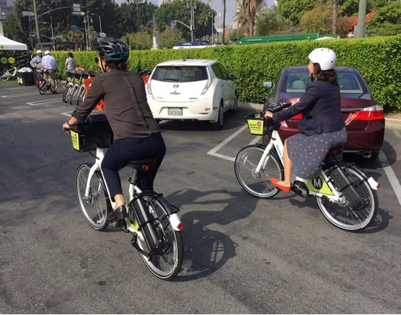 Metro Bike Share Adds E-Bikes in Central L.A.