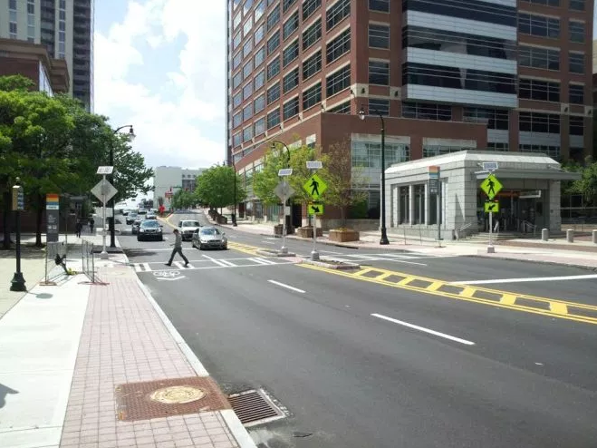 Building a Safer Mid-Block Crossing