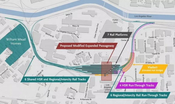 Metro Board Approves Link US Union Station Run-Through Tracks