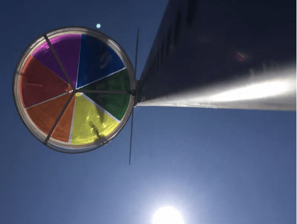 L.A. Installing Rainbow Halo Memorial Art at Traffic Death Sites