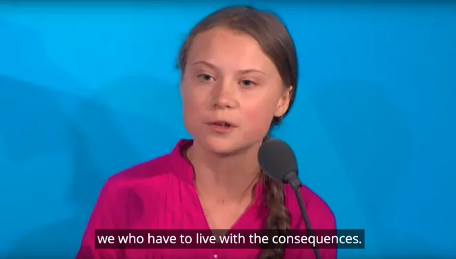 Must Watch: Greta Thunberg Speaks Truth to Power