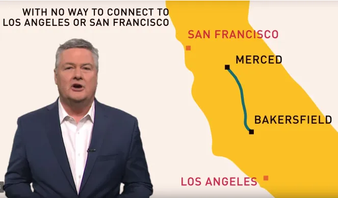 High-Speed Rail Reporter Can’t Read a Map
