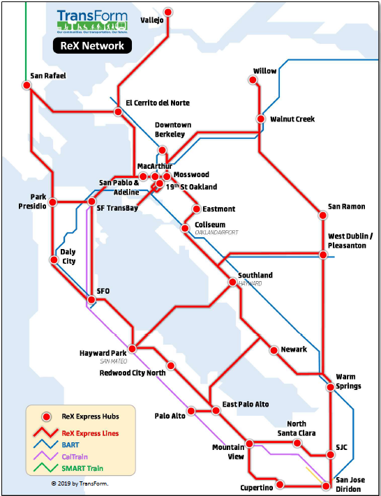New Vision for the Bay Area: Using Freeways for a High-Quality Regional Transit System