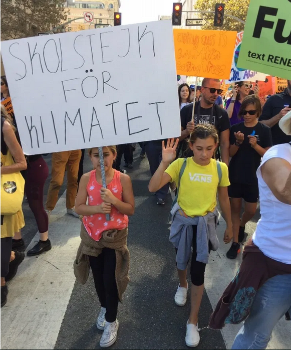 Greta Thunberg Headlines L.A. Youth Climate Strike Urging Newsom to Reject Fossil Fuels