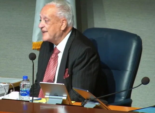 AQMD Chair William Burke Speaks Against Transit