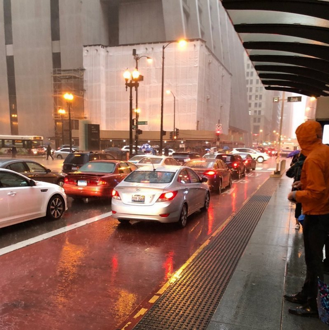Chicago Has a New Way to Stop Drivers Who Block Bus and Bike Lanes