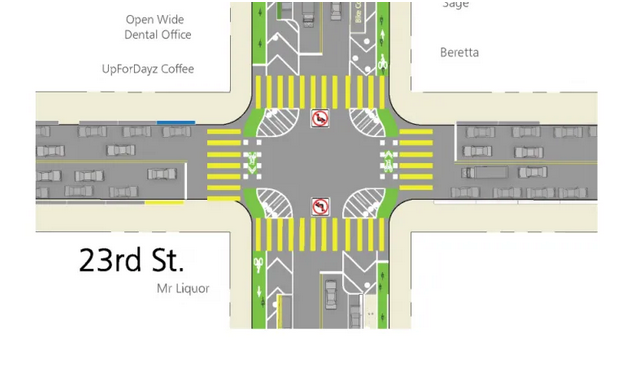 Protected Intersections for Valencia