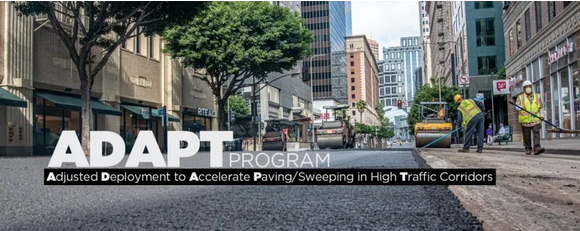 L.A. Locking in Car-Centric Streets under Accelerated Repaving Initiative