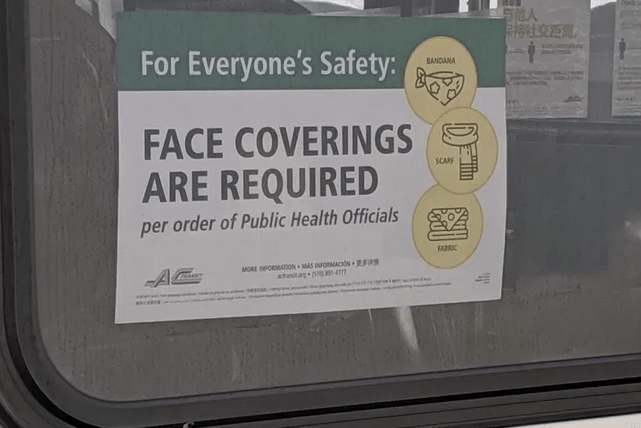 Commentary: Afraid of COVID on Transit? Then Wear Your Damn Mask