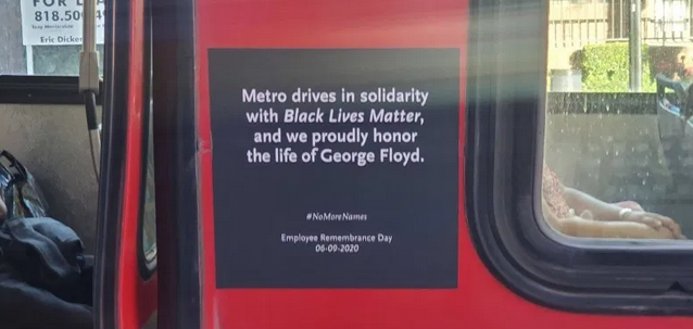 Editorial: Metro’s Black Lives Matter Statement – Fixed It for You