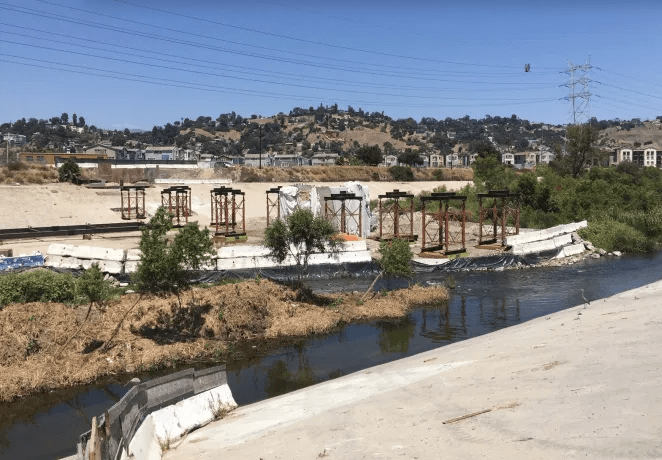 Eyes on the Street: Progress on New Elysian Valley Walk/Bike L.A. River Bridge
