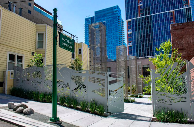 Guy Place Mini Park Opens