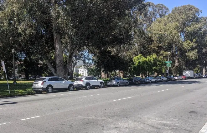 Panhandle Protected Bike Lane Burned