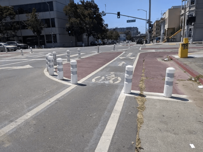 Oakland’s Quick-Build Protected Intersections are Safer