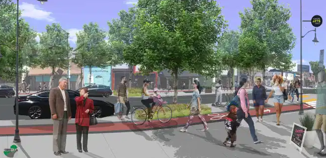 Proposed “Uplift Melrose” Streetscape Project Enjoys Widespread Community Support