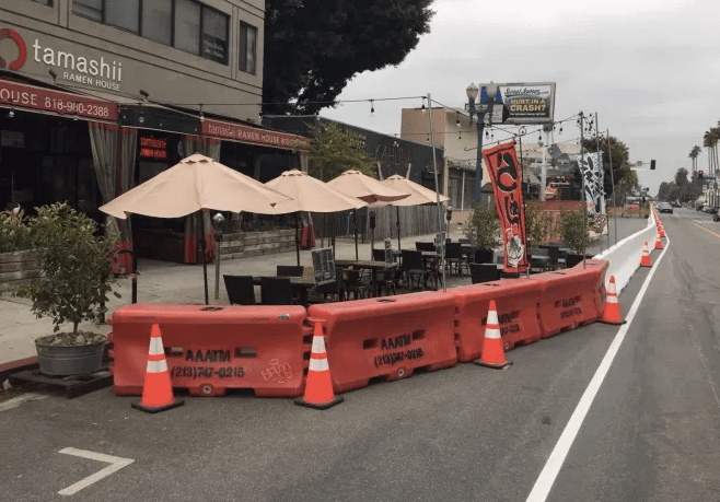 Eyes on the Street: L.A. Street Reconfigurations for Outdoor Dining