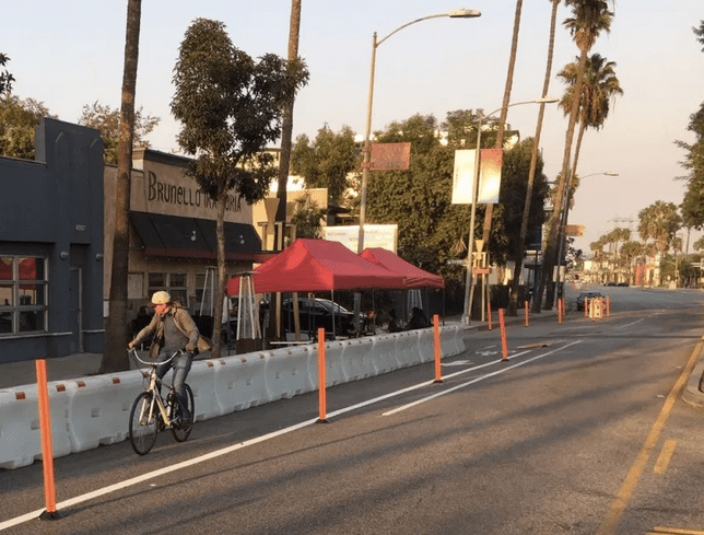 Eyes on the Street: More Culver City COVID Street Reconfiguration